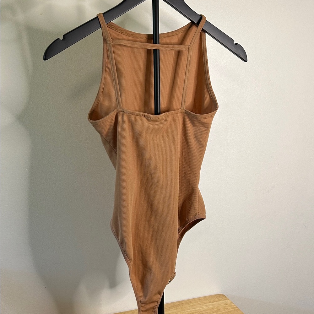 Topshop Camel Shapewear Bodysuit - Picture 3 of 6